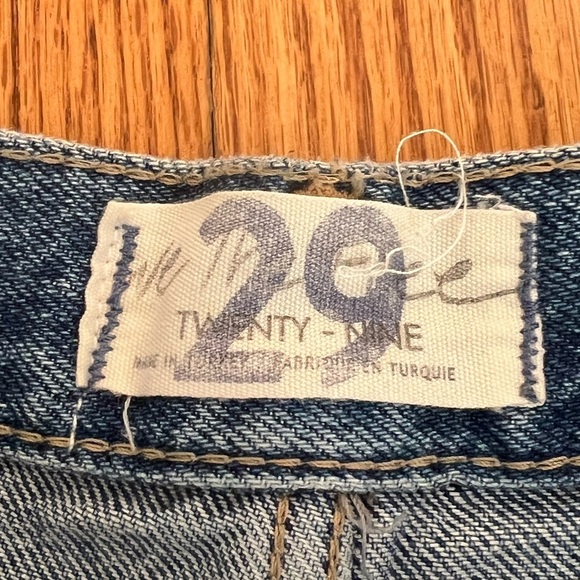 We The Free Free People Women’s Bren Slouchy Slim Boyfriend Jeans Size 29 - Picture 6 of 8